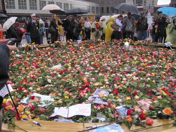 9/11 memorial in New York in 2009.