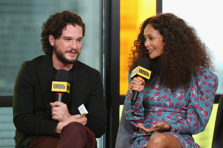 <strong>Kit Harington and Thandie Newton</strong>