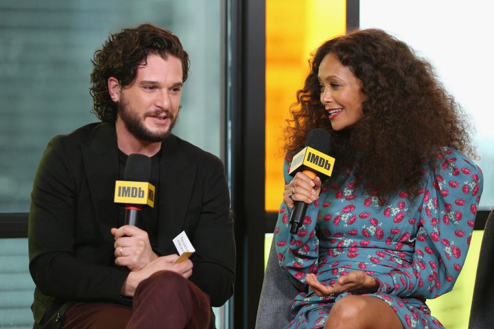 Kit Harington and Thandie Newton