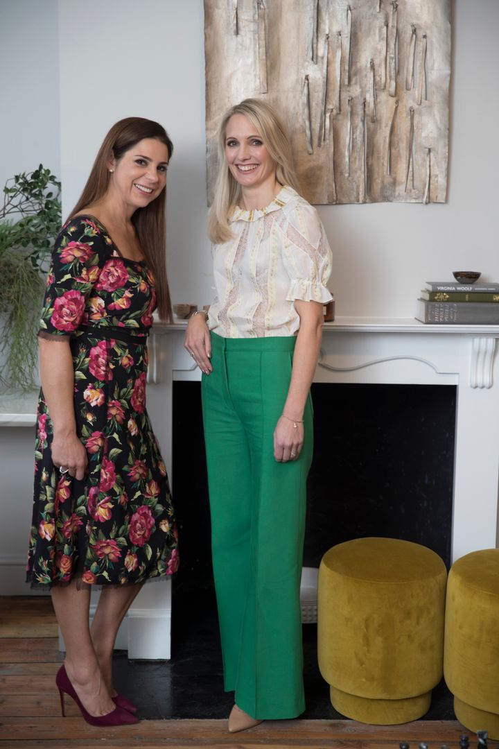 Anna Jones (pictured right) with AllBright co-founder Debbie Wosskow