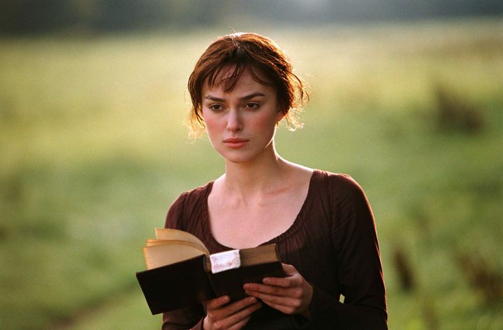 Keira played Elizabeth Bennet in the 2005 big screen adaptation of 'Pride And Prejudice'.