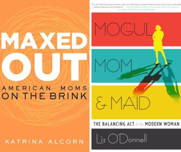 Maxed Out and Mogul, Mom, & Maid are two books that offer research and insight on how working moms face immense pressure.