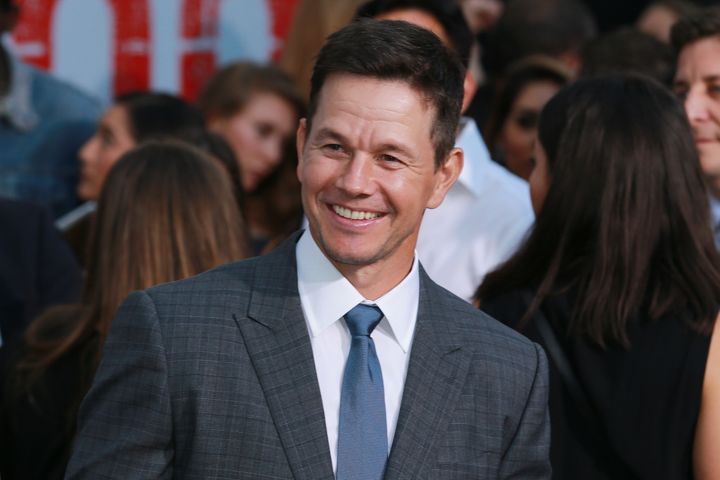 Mark Wahlberg attends the premiere of "Mile 22."