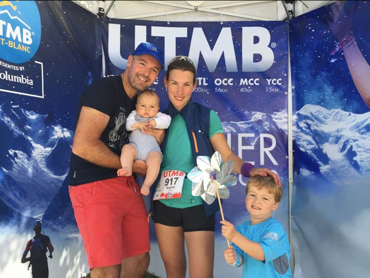 Power credits her incredible support system for getting her through the race.