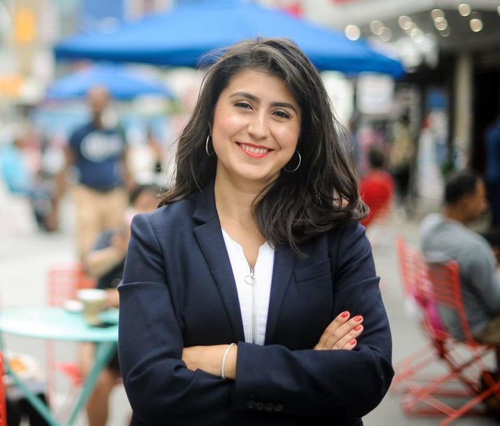 Jessica Ramos, a state Senate candidate in New York's 13th District, is one of eight progressives challenging renegade Democr