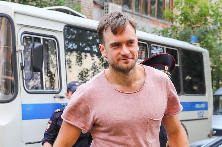 A member of the feminist protest group Pussy Riot, Pyotr Verzilov, has reportedly been treated for possible poisoning.