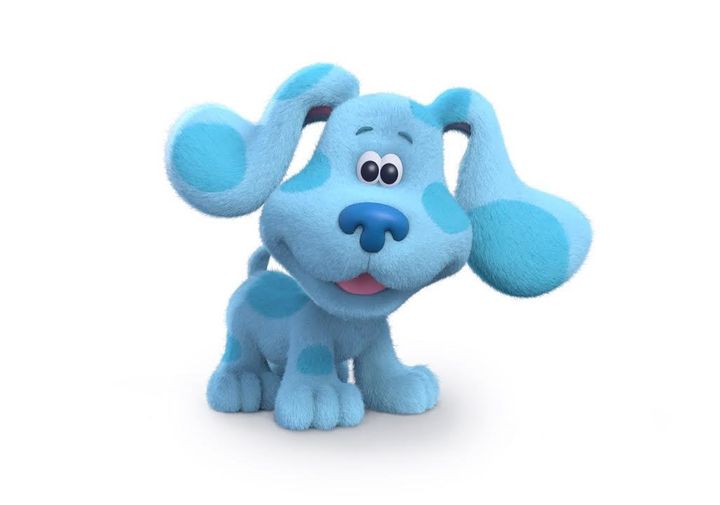 Blue has a new look in "Blue's Clues & You."