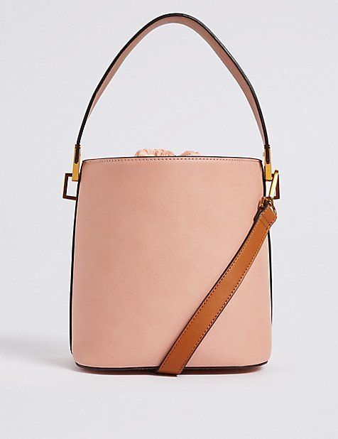 Faux Leather Cross Body BagPrice, &pound;29.50, Marks &amp; Spencer.&nbsp;