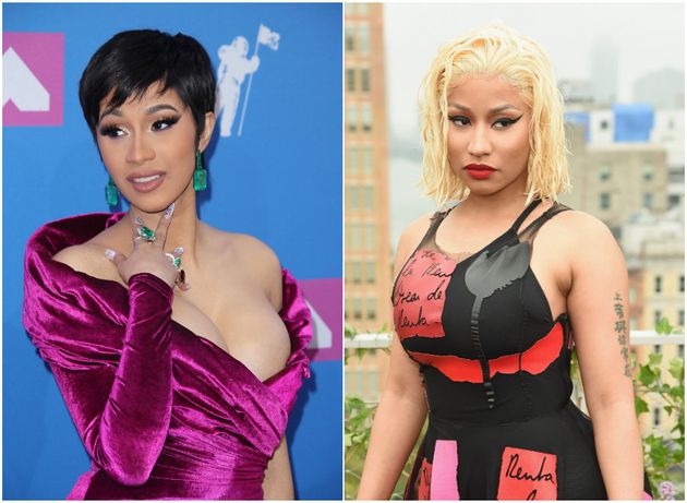 Cardi B and Nicki Minaj