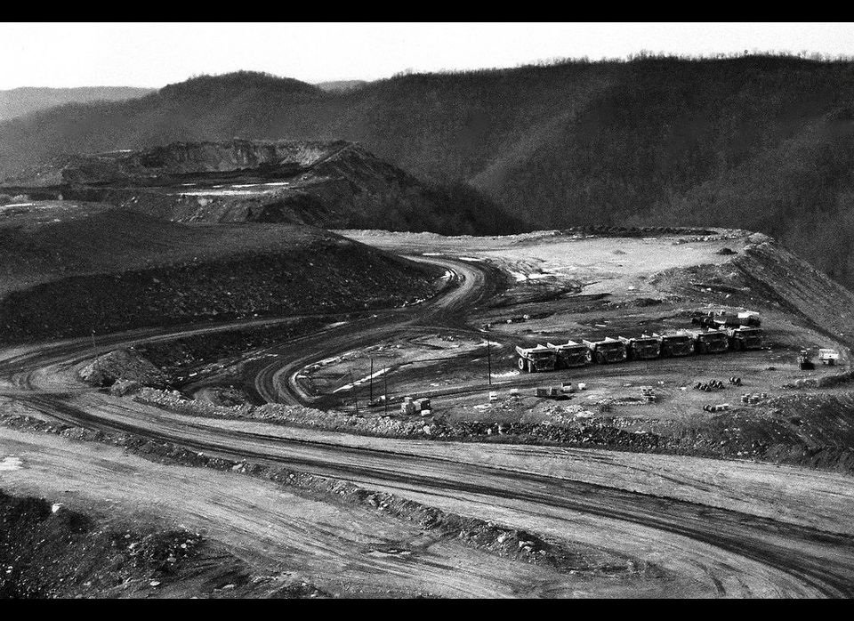 Downhill From Strip Mining Operations in West Virginia