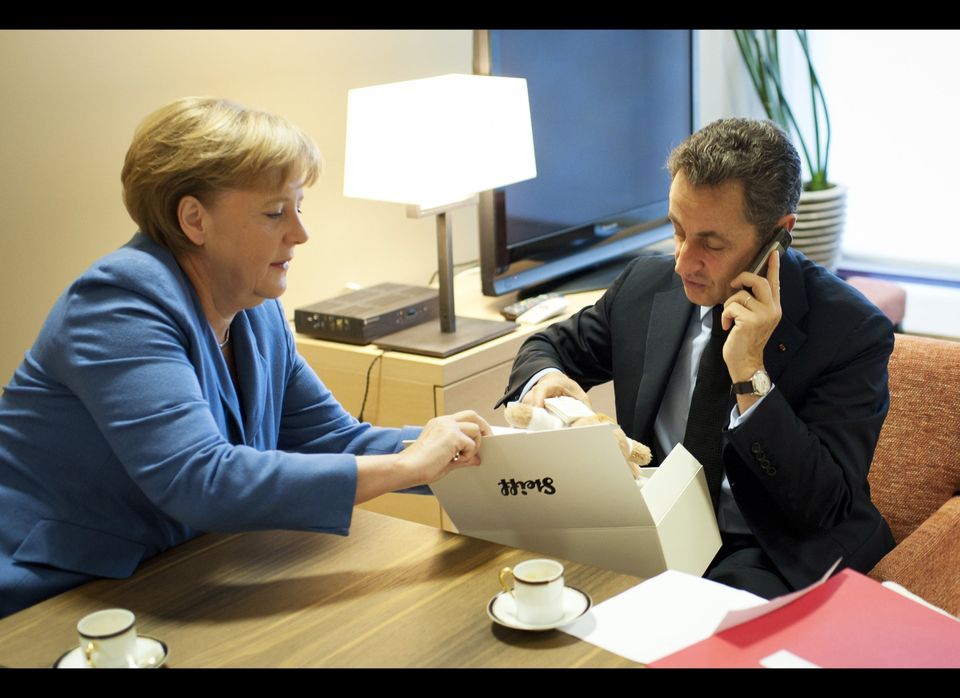 Angela Merkel & Nicolas Sarkozy