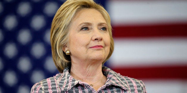 Democratic presidential candidate Hillary Clinton speaks at a rally at Sacramento City College, Sunday, June 5, 2016, in Sacramento, Calif. (AP Photo/John Locher)