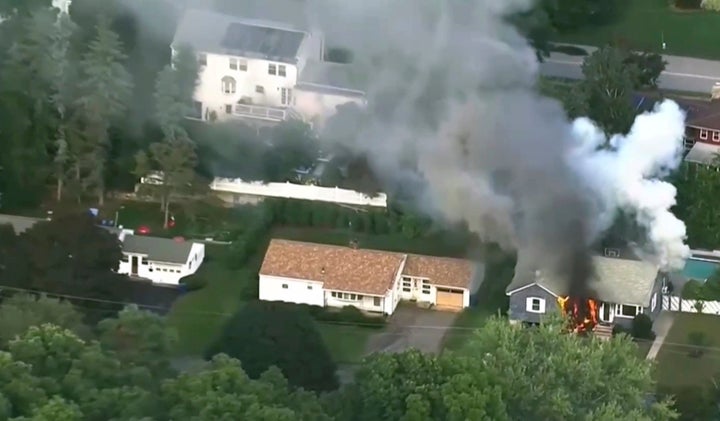 An aerial view of Lawrence, Mass.