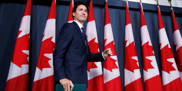 Canada's Prime Minister Justin Trudeau arrives at a news conference in Ottawa, Ontario, Canada, June 22, 2016. REUTERS/Chris Wattie