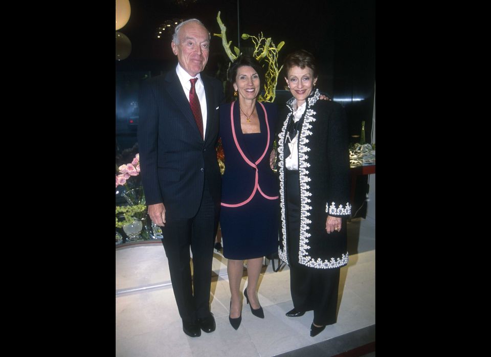 May 2002 with Leonard Lauder & Pamela Fiori