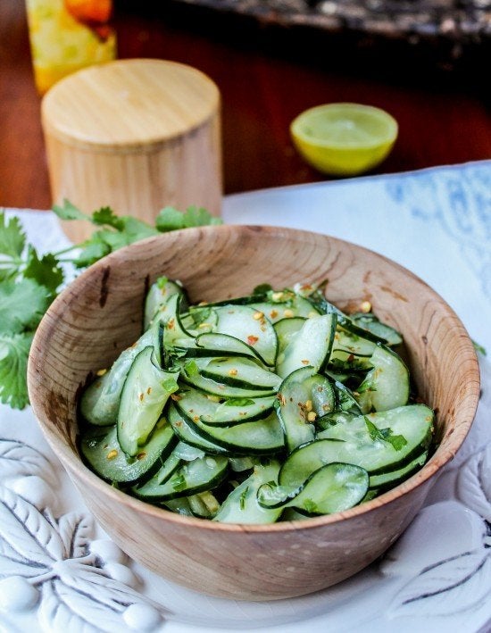 Cilantro-Lime Cucumber Salad