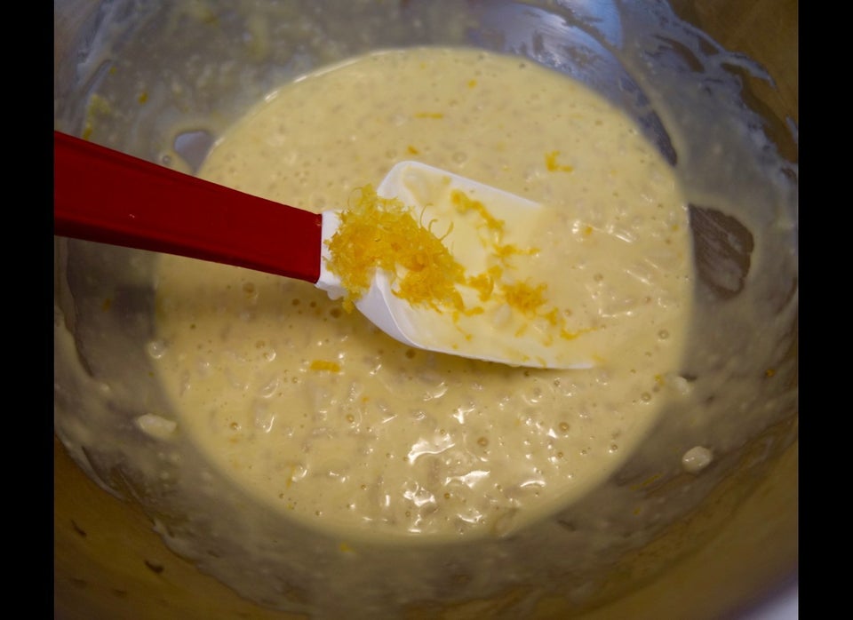 Lemon zest adds much to the filling