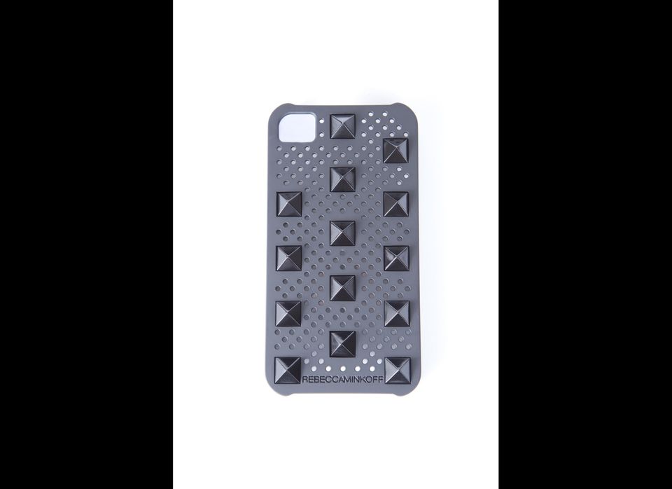 Black Perf and Stud iPhone Case, $28