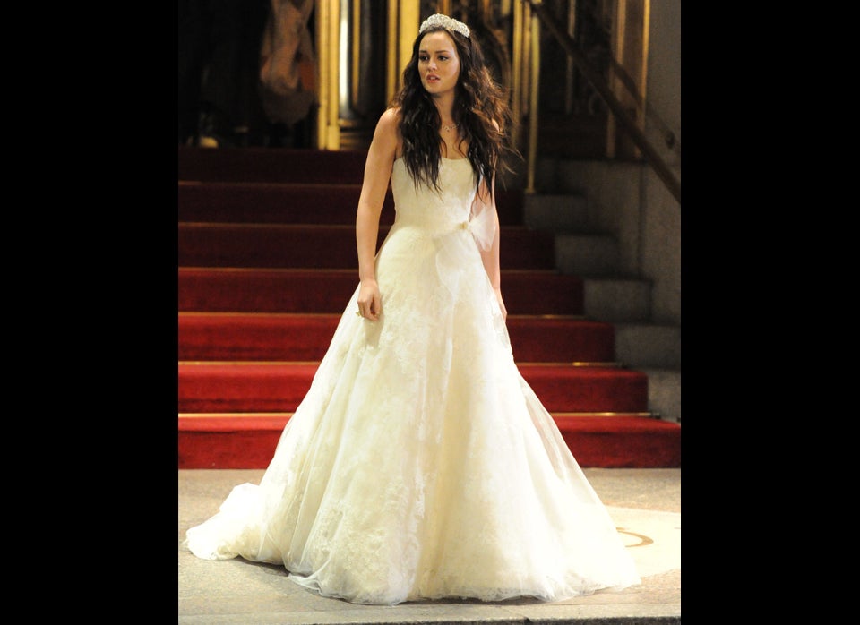 Wedding dress hotsell blair waldorf