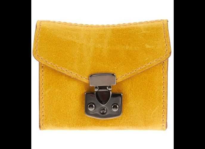 Carven Waxed Leather Wallet, $270