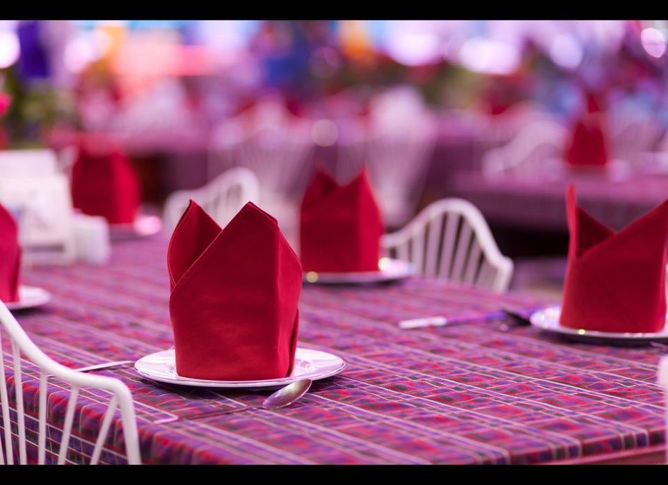 How About Orange: Fold a napkin shirt for Father's Day