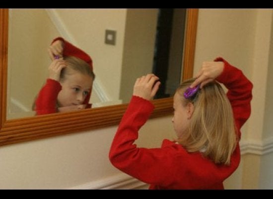 I am thankful that your hair requires little combing, because mornings are tough enough as they are.