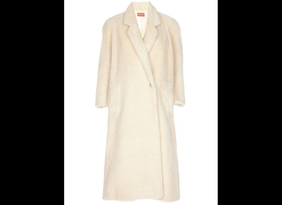 Kenzo Vintage Faux Fur Coat, $179