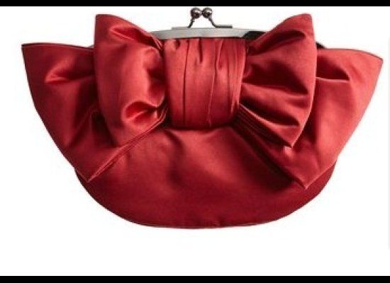 For Her: Giambattista Valli For Macy's Bow Clutch, $49