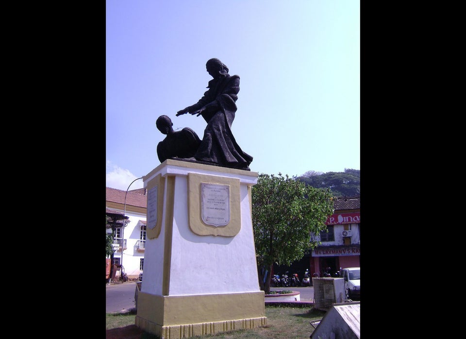 Abbé Faria Statue, Goa, India