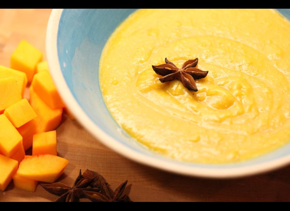 Course 1: Creamy Vegan Butternut Squash Soup