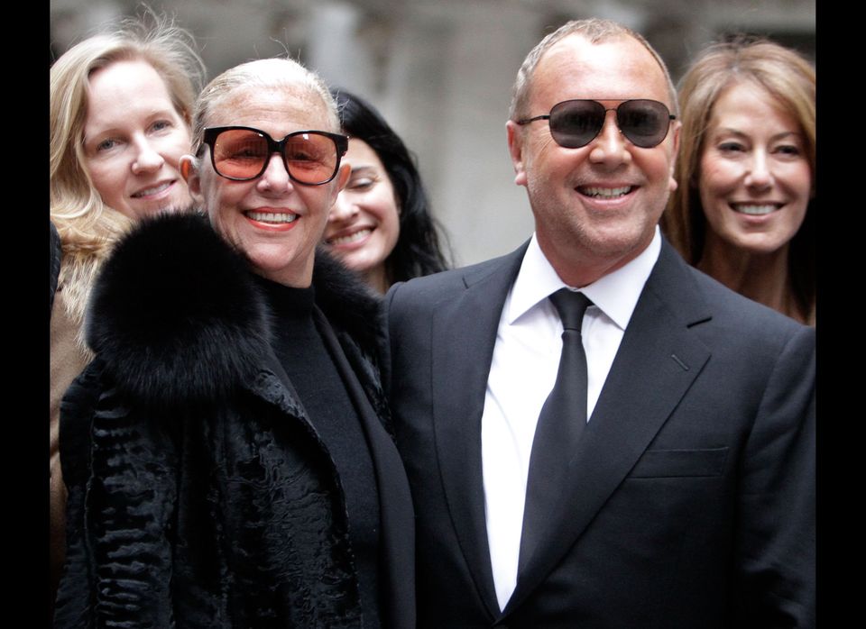 Michael Kors with his mother, Joan