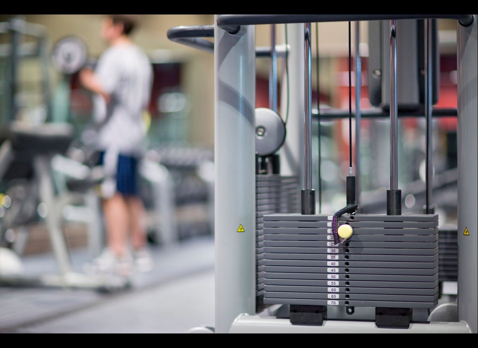 Gym Equipment Meaning Working Out And Exercising Gear Stock Photo - Alamy