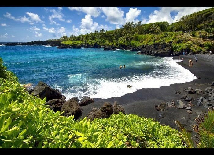 Black Sand Beach, Maui