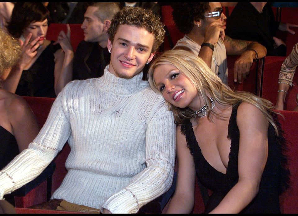 With Britney Spears, September 2000