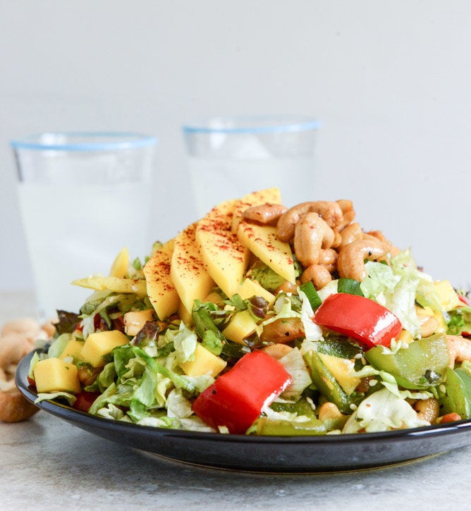 Chopped Cashew Chicken Salad