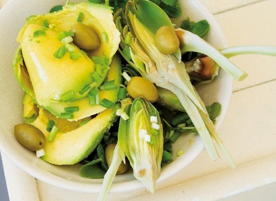 Avocado And Artichoke Salad