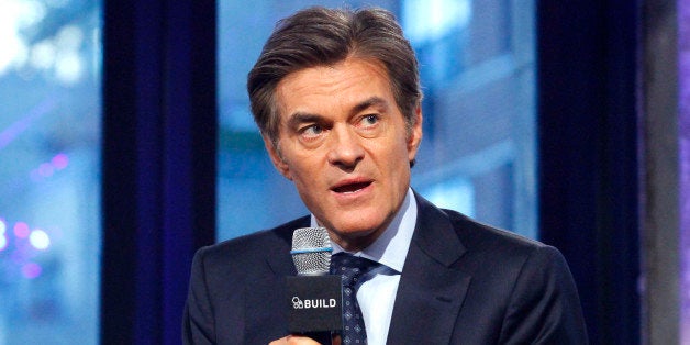 NEW YORK, NY - NOVEMBER 16: Dr Mehmet Oz appears to promote 'The Dr Oz Show' during the AOL BUILD Series at AOL Studios In New York on November 16, 2015 in New York City. (Photo by Donna Ward/FilmMagic)