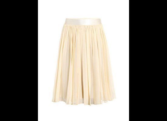 See By Chloe gathered silk skirt, $536