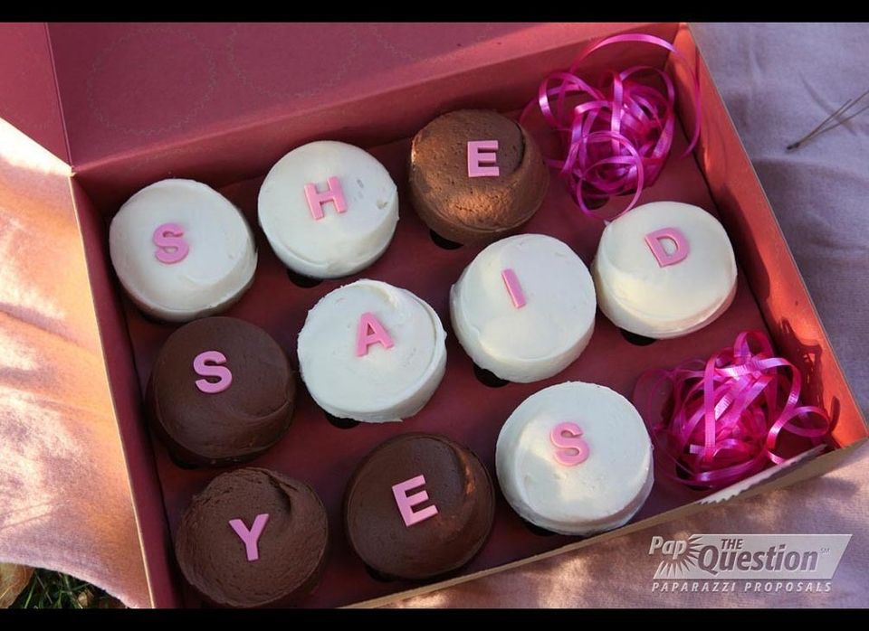 Propose On Cupcakes