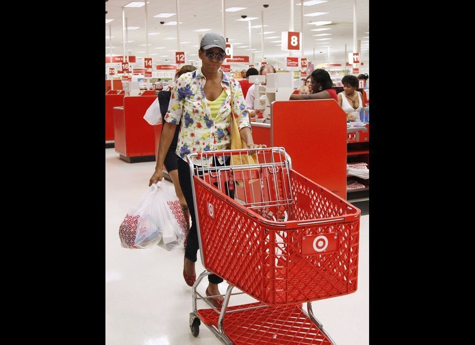 She shops at Target.