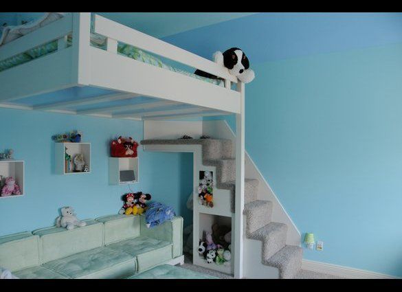 Lofted Bed 