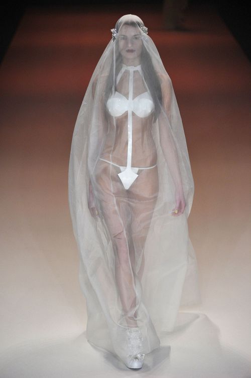 G String Wedding Dress Kaviar Gauche Gown At Berlin Fashion Week