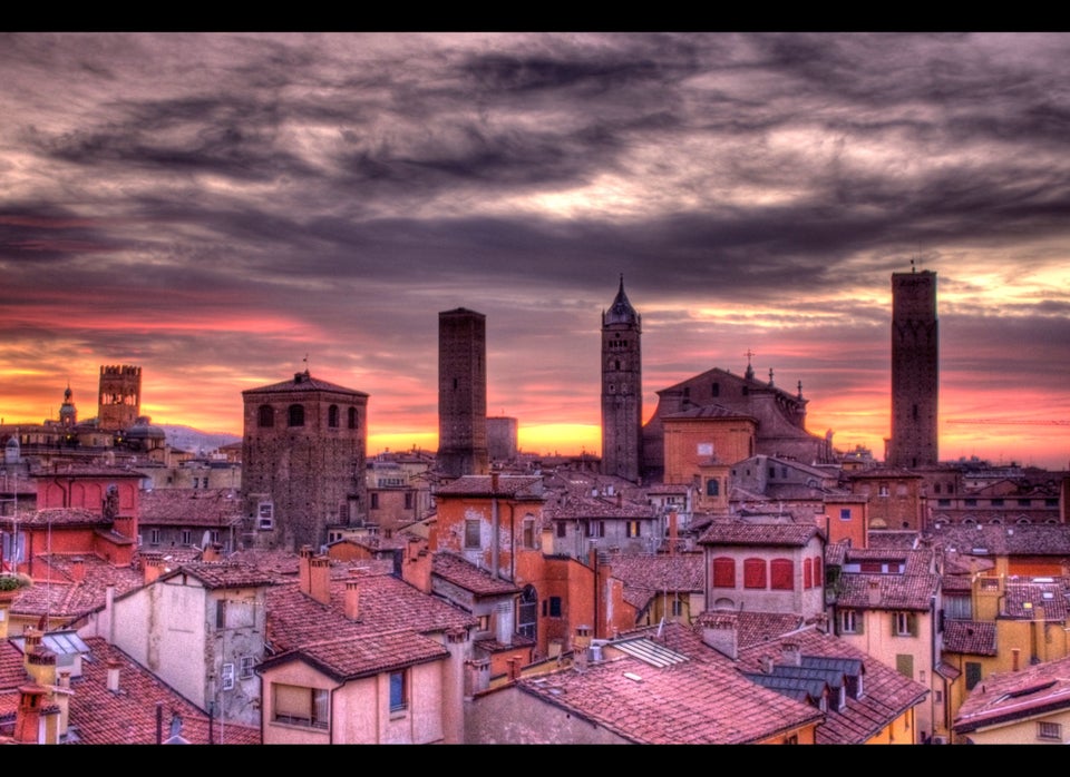 Sunset in Bologna