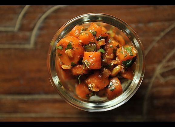 Moroccan Carrot Salad With Harissa