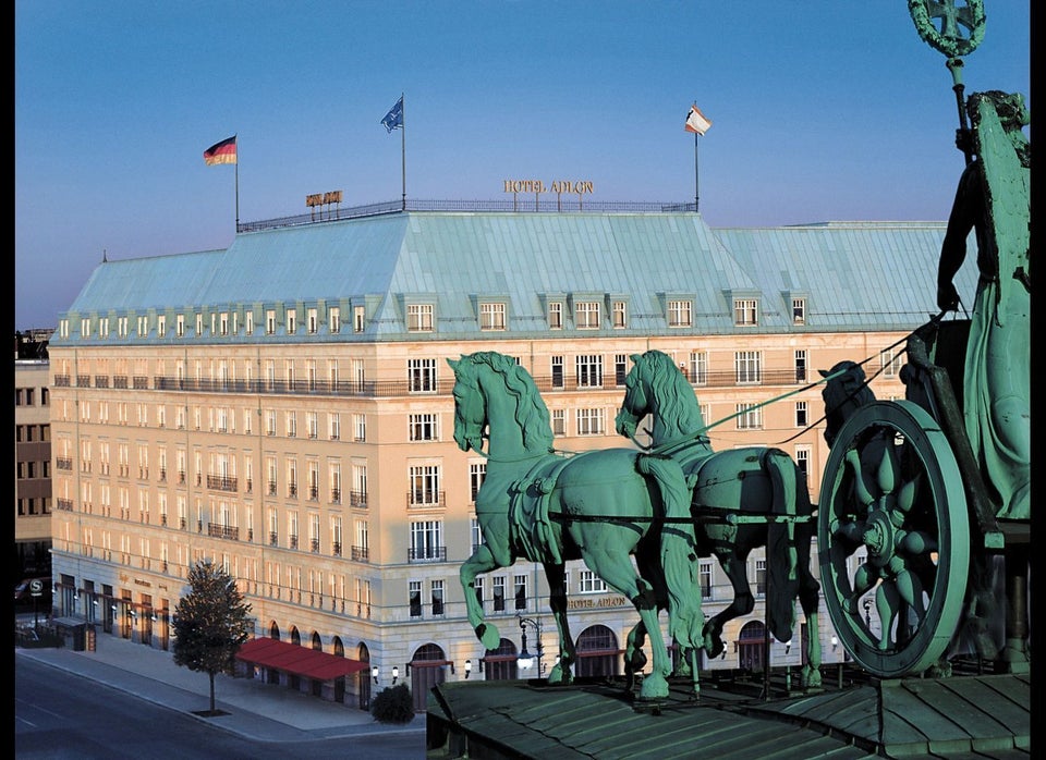 The Adlon Kempinski viewed from the Brandenburg Gate