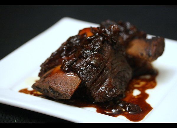 Stout-Braised Short Ribs With Soy And Honey