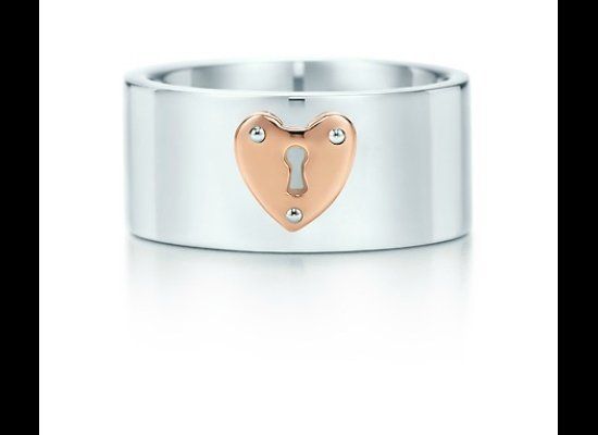 Tiffany Locks Heart Lock Ring, $325 