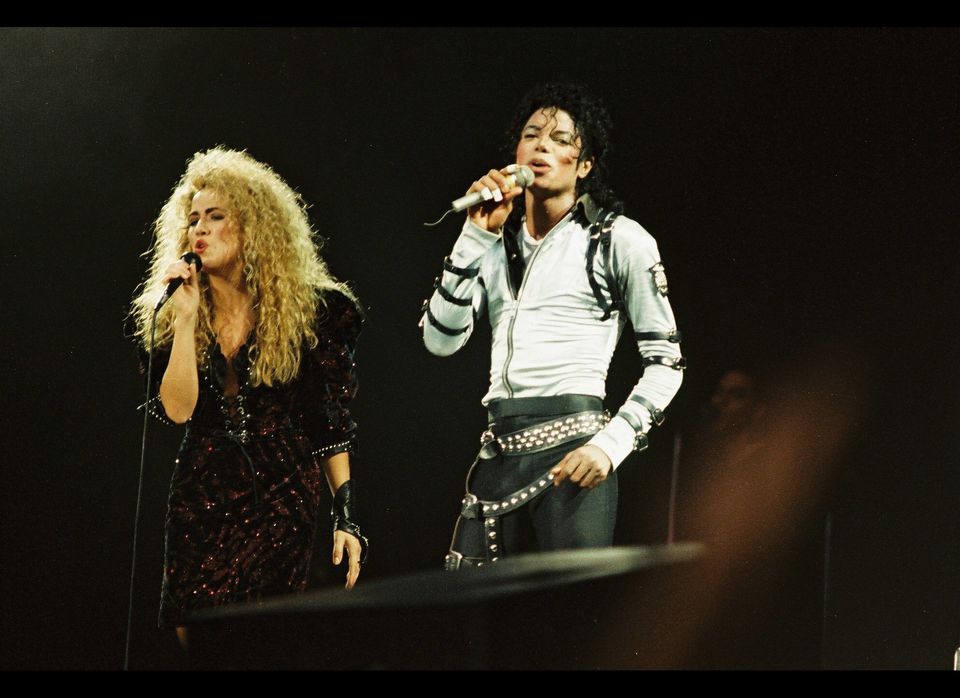 With Michael Jackson, July 1988