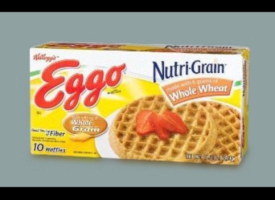 Kellogg's Eggo Nutrigrain Whole Wheat Waffles