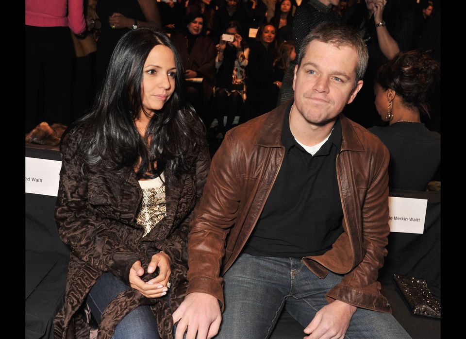 Matt Damon Fashion Week Appearance Surprises Everyone (PHOTOS ...